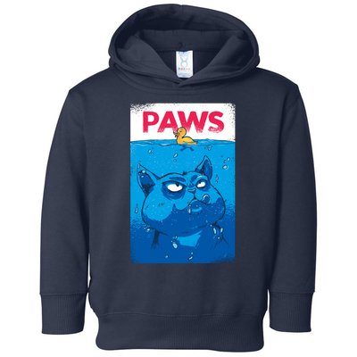 Paws Angry Cat Movie Poster Toddler Hoodie