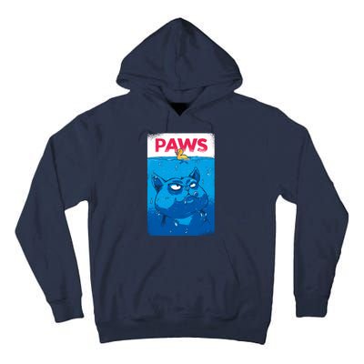 Paws Angry Cat Movie Poster Tall Hoodie