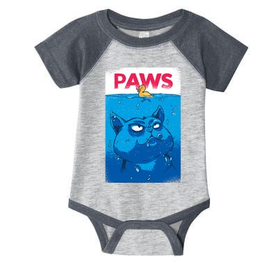 Paws Angry Cat Movie Poster Infant Baby Jersey Bodysuit