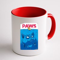 Paws Angry Cat Movie Poster Coffee Mug