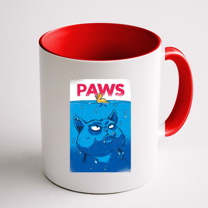 Paws Angry Cat Movie Poster Coffee Mug