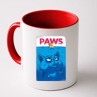 Paws Angry Cat Movie Poster Coffee Mug