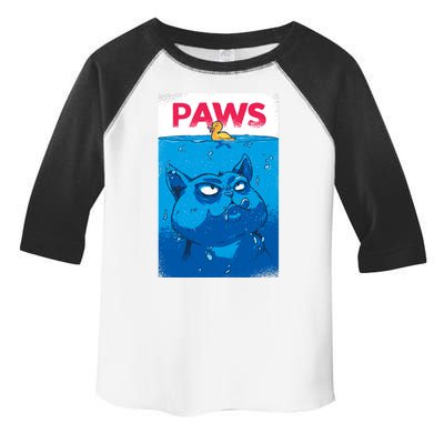 Paws Angry Cat Movie Poster Toddler Fine Jersey T-Shirt