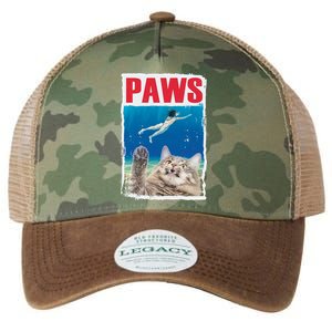 Paws Cat Movie Poster Legacy Tie Dye Trucker Hat