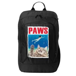 Paws Cat Movie Poster City Backpack