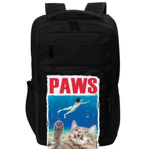 Paws Cat Movie Poster Impact Tech Backpack