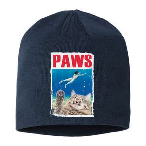 Paws Cat Movie Poster Sustainable Beanie