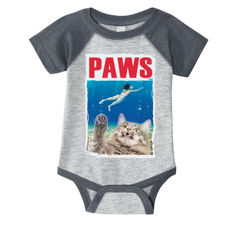 Paws Cat Movie Poster Infant Baby Jersey Bodysuit