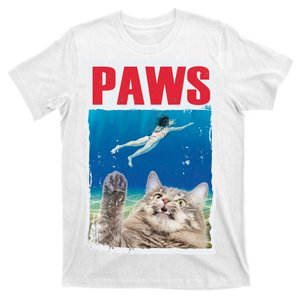 Paws Cat Movie Poster T-Shirt