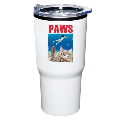 Paws Cat Movie Poster Tumbler