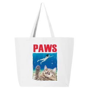 Paws Cat Movie Poster 25L Jumbo Tote