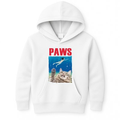 Paws Cat Movie Poster Kids Hoodie