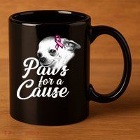 Paws For A Cause 11oz C Handle Ceramic Mug