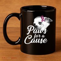 Paws For A Cause 11oz C Handle Ceramic Mug