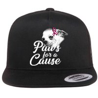 Paws For A Cause Flat Bill Trucker Hat