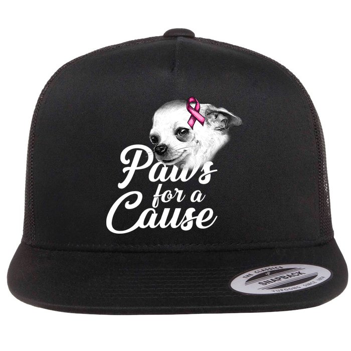 Paws For A Cause Flat Bill Trucker Hat