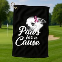 Paws For A Cause Golf Towel