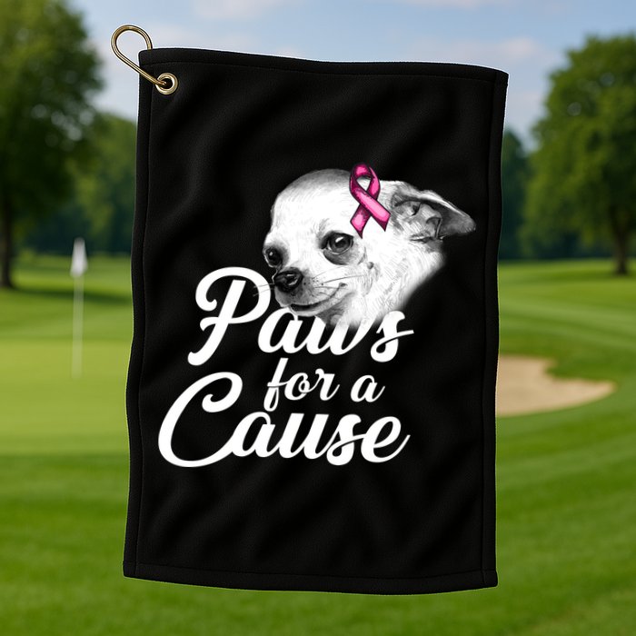 Paws For A Cause Golf Towel