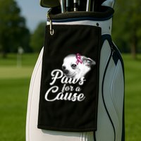 Paws For A Cause Golf Towel