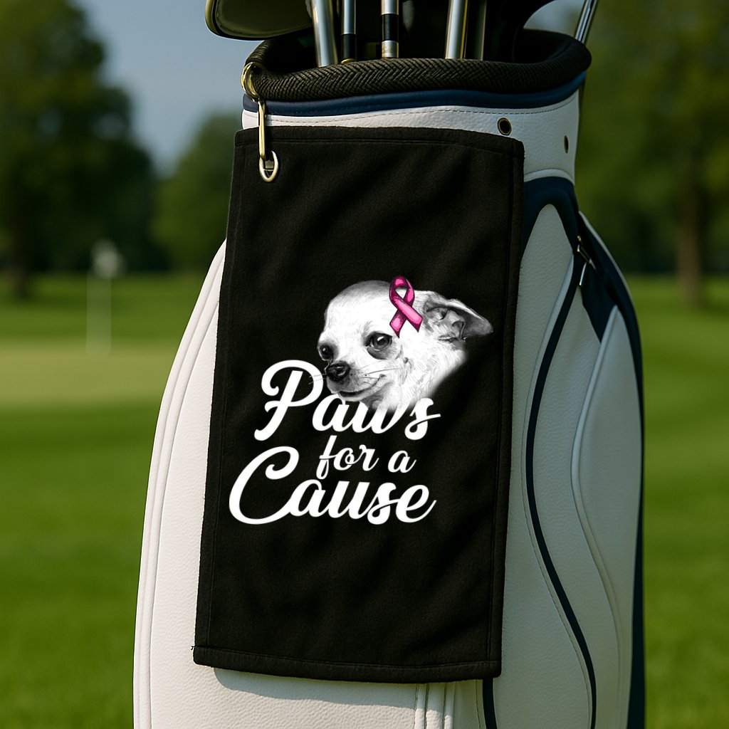 Paws For A Cause Golf Towel