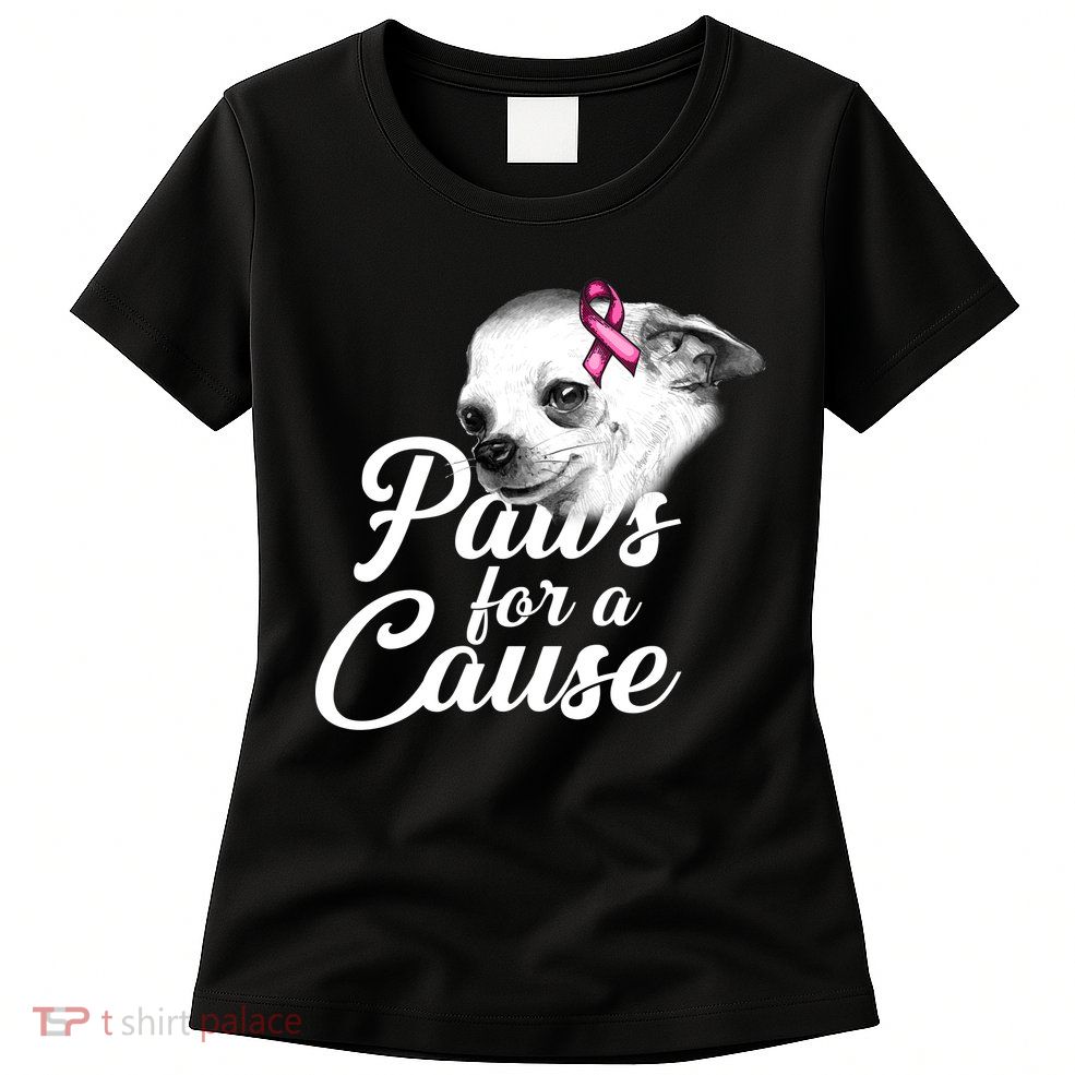 Paws For A Cause Womens T-Shirt