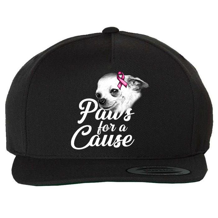 Paws For A Cause Wool Snapback Cap