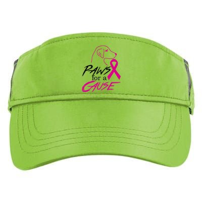 Paws For A Cause Breast Cancer Adult Drive Performance Visor