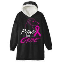 Paws For A Cause Breast Cancer Hooded Wearable Blanket