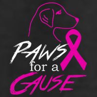 Paws For A Cause Breast Cancer 11oz C Handle Ceramic Mug