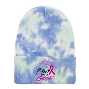 Paws For A Cause Breast Cancer Tie Dye 12in Knit Beanie