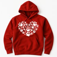 Paws Of Heart Hoodie