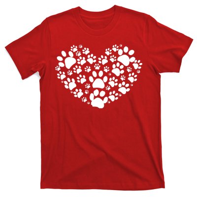 Paws Of Heart T-Shirt