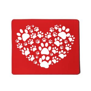 Paws Of Heart Mousepad