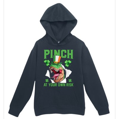 Pinch At Your Own Risk Funny Saying Patricks Day Urban Pullover Hoodie