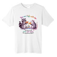 Proud Ally You Are Safe With Me Lgbt Pride Month Tall Fusion ChromaSoft Performance T-Shirt