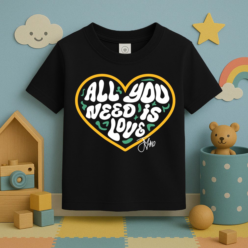 Packer All You Need Is Love 10 Toddler T-Shirt