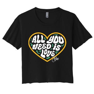 Packer All You Need Is Love 10 Crop Top