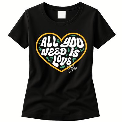 Packer All You Need Is Love 10 Womens T-Shirt