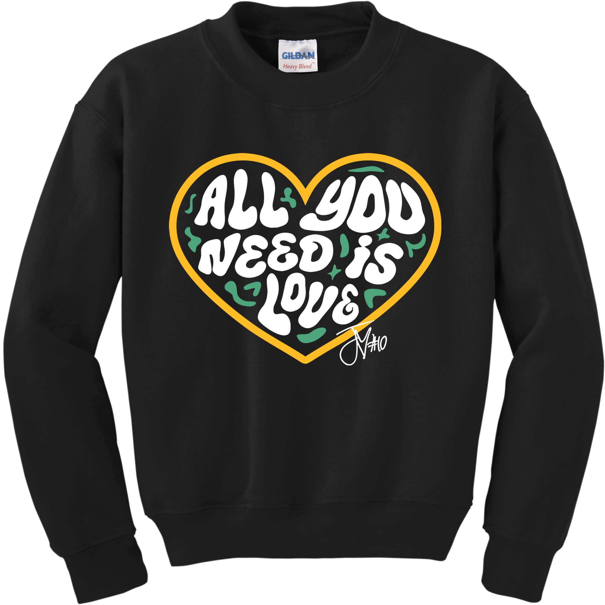 Packer All You Need Is Love 10 Kids Sweatshirt