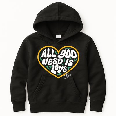 Packer All You Need Is Love 10 Kids Hoodie