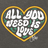 Packer All You Need Is Love 10 Cotton Canvas Backpack
