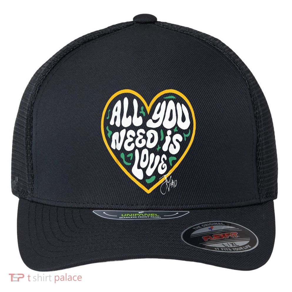 Packer All You Need Is Love 10 Flexfit Unipanel Trucker Cap