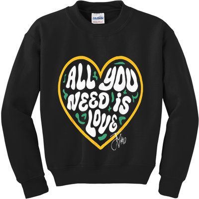 Packer All You Need Is Love 10 Kids Sweatshirt