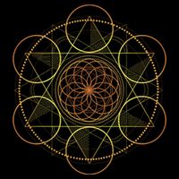 Prana Art Yoga Mandala Sacred Energy Geometry Meditation Doggie Tank