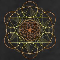 Prana Art Yoga Mandala Sacred Energy Geometry Meditation Tumbler