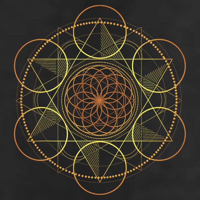 Prana Art Yoga Mandala Sacred Energy Geometry Meditation Tumbler