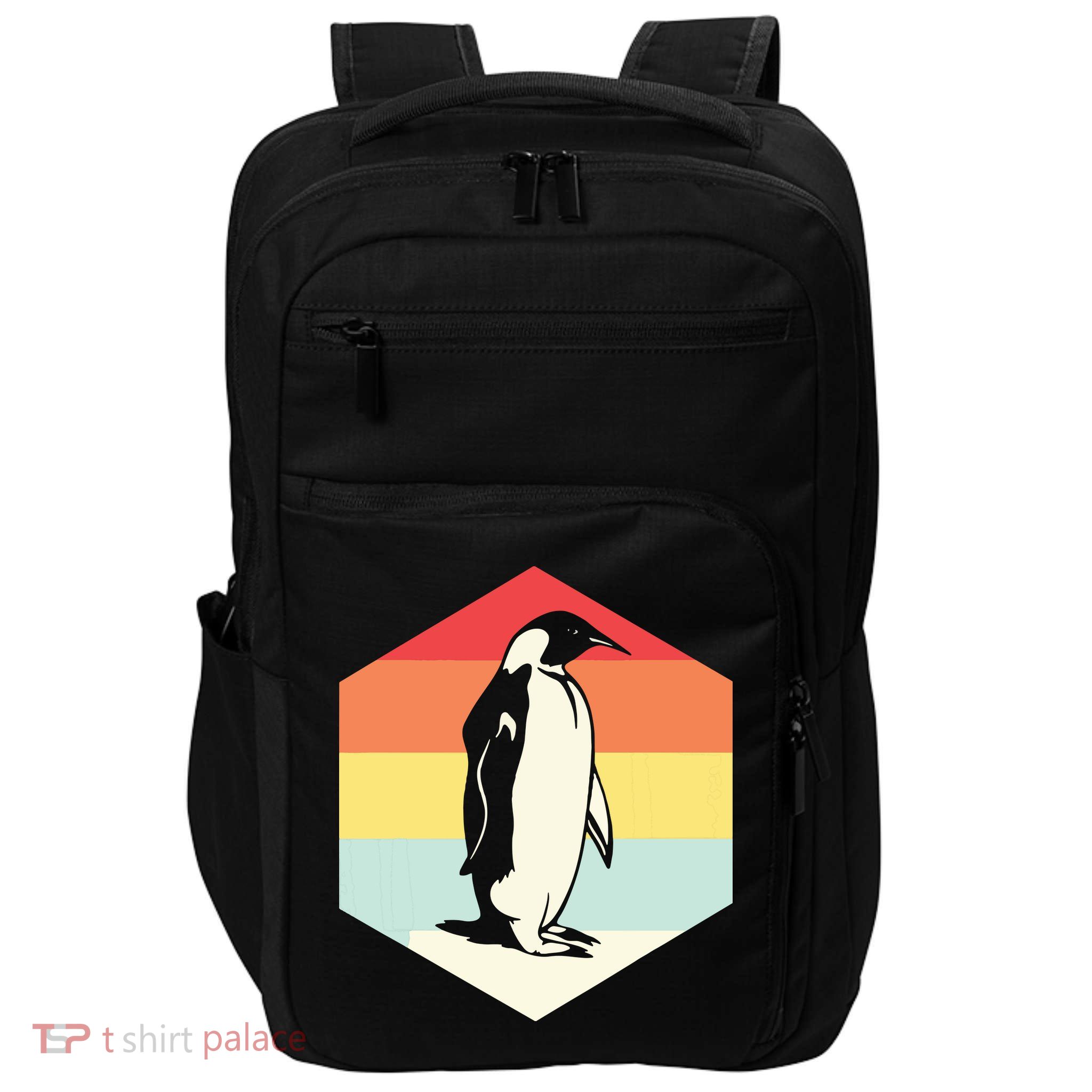Penguin Animal Zookeeper Gifts Impact Tech Backpack