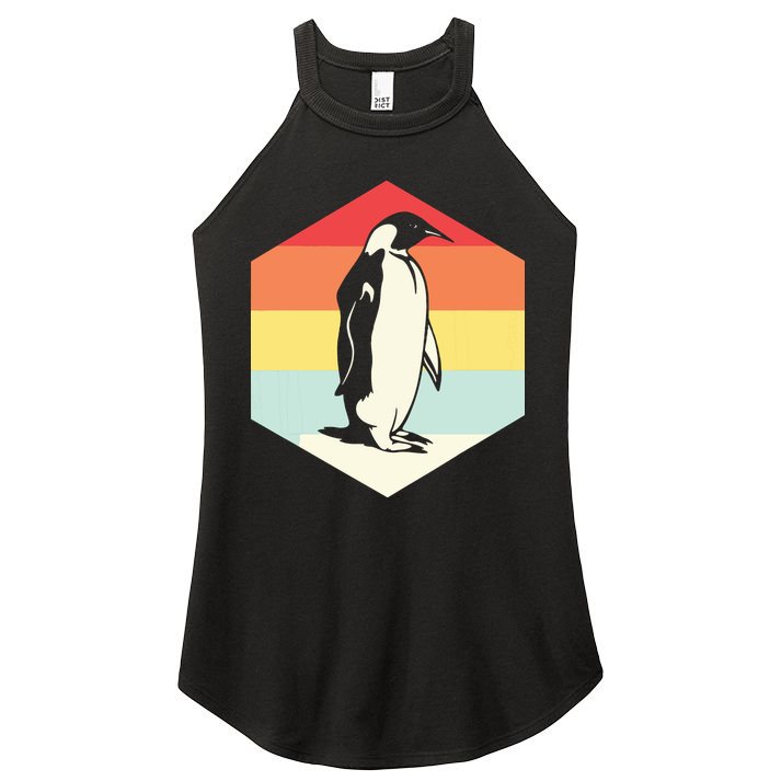 Penguin Animal Zookeeper Gifts Women's Perfect Tri Rocker Tank