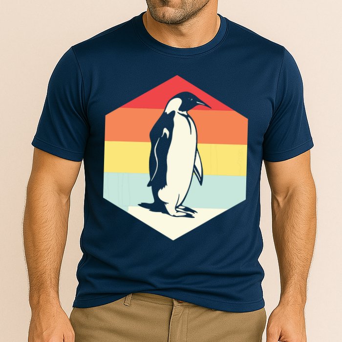 Penguin Animal Zookeeper Gifts Cooling Performance Crew T-Shirt