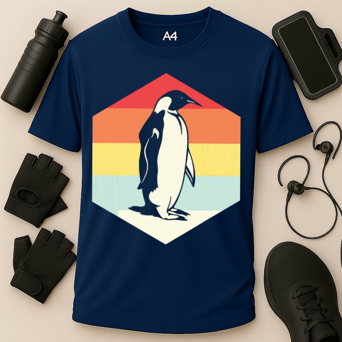 Penguin Animal Zookeeper Gifts Cooling Performance Crew T-Shirt